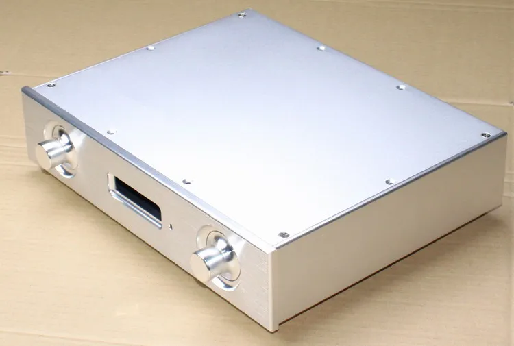 YJ AK4497 silver aluminum DAC decoder All aluminium chassis DIY