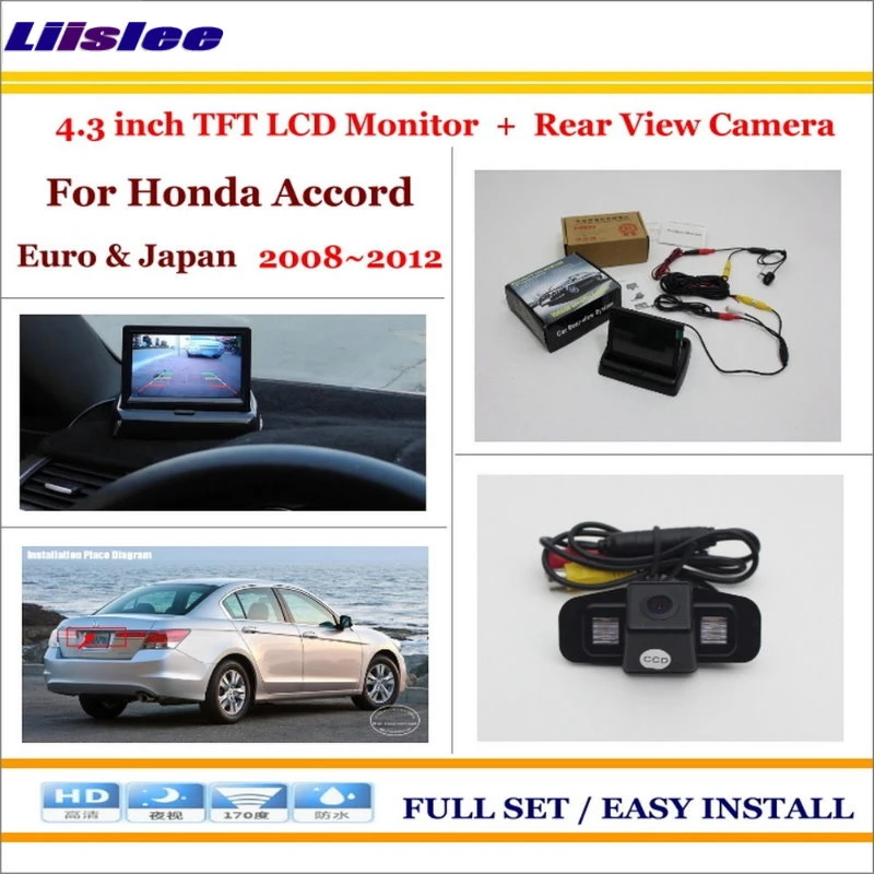 Auto Camera For Honda Accord Euro Japan 2008 2012 Back UP Reverse