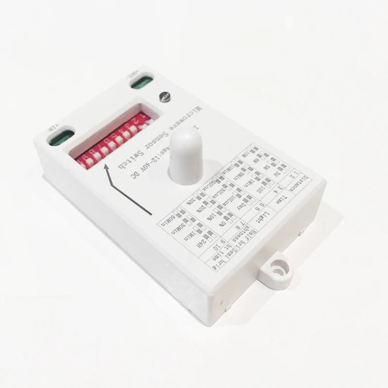 Time delay Adjustable Dimming microwave sensor Ceiling Lamp installed inductive sensor  microwave sensor light switch DC12-40V (4)