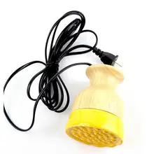 Инфракрасное энергетическое Отопление скребковый горшок Электрический Керамический Прижигание Массаж олова Меридиан Акупунктура точка для руки нательный на живот