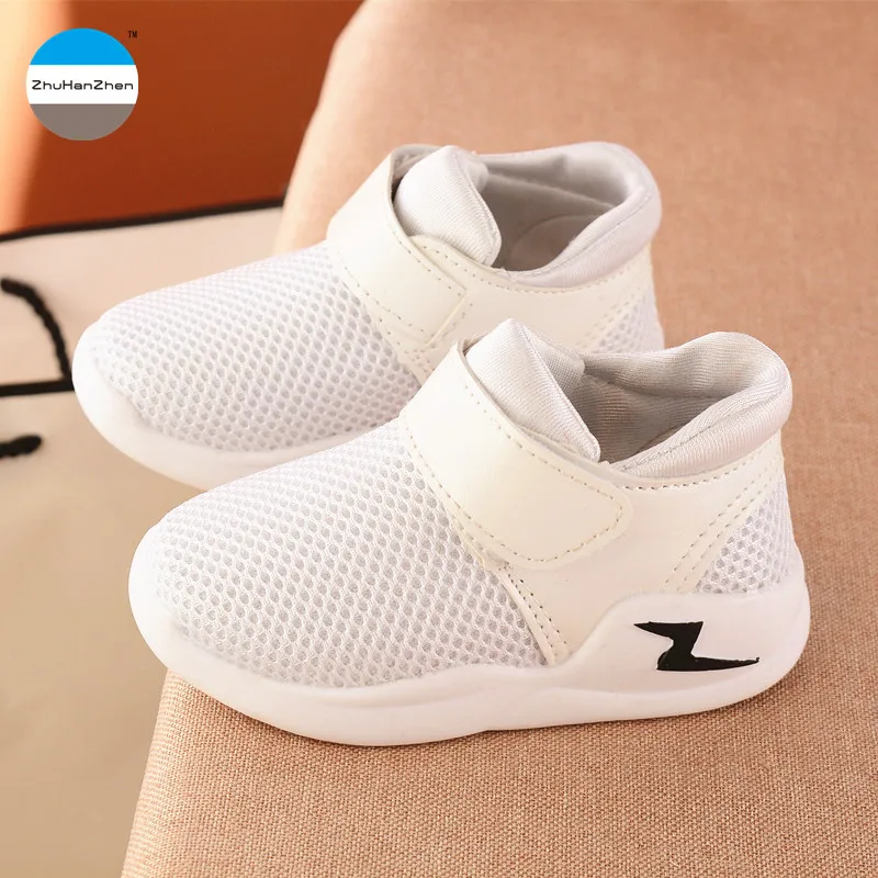 

2018 High quality baby boy and girl soft bottom walking shoes kids sneakers newborn prewalker breathable children casual shoes
