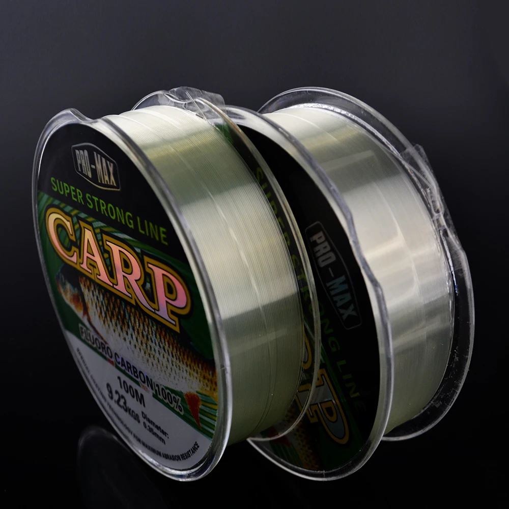 

FISH KING Super Hard Strong Gray 100m Fluoro Carbon Fishing Line Peche Carp Fishing Tackle Linha De Pesca Vissen Accessories
