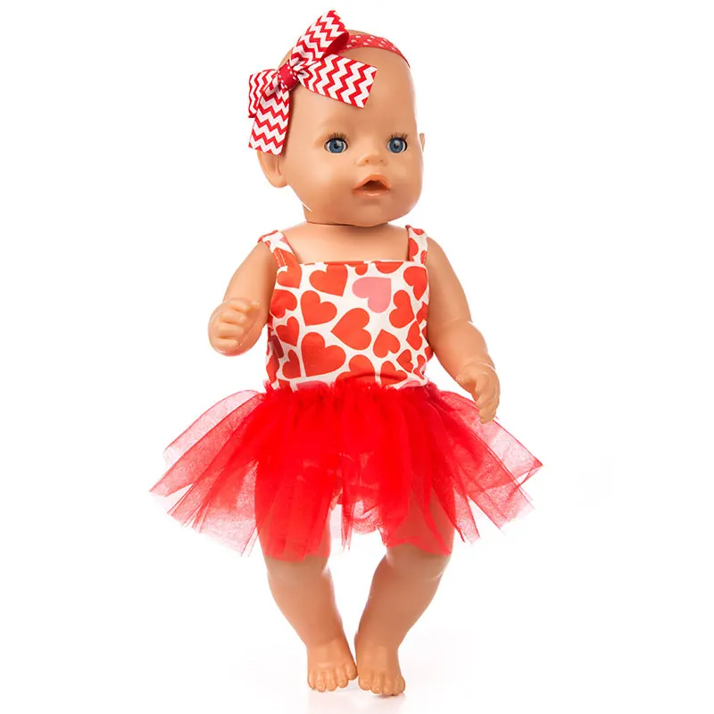 Новая Одежда для кукол подходит для 43 см Zapf Baby Doll, 17 дюймов Born Dolls Аксессуары - Цвет: 08