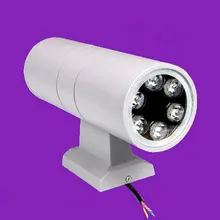 12*1 Вт двойной ползунок настенный светильник Наружное освещение Настенные светильники Настенный светильник-бра декоративный водонепроницаемый