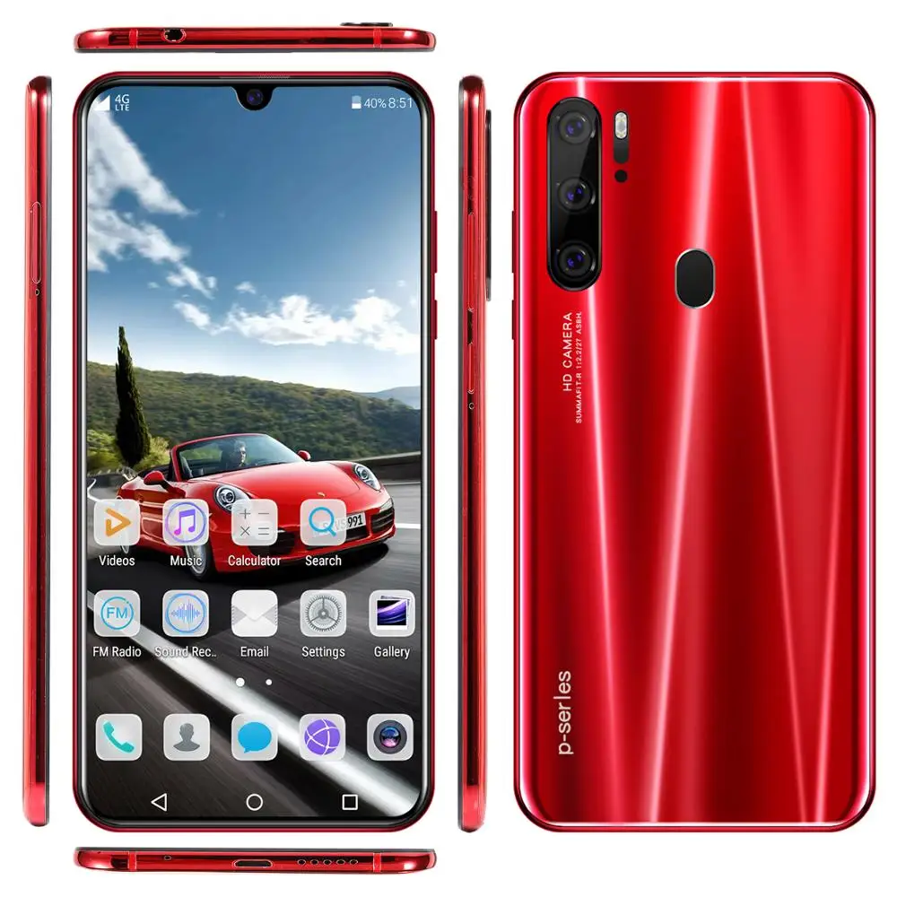 Raysray 3g LTE мобильный телефон X23 plus смартфон ram + rom 64 ГБ 3800 мАч 5MP две sim карты 6 3