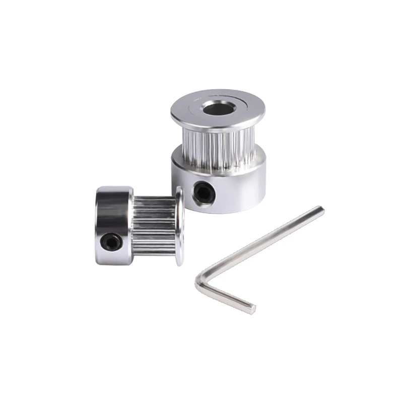 3D Printer Parts GT2 20Teeth 16 Teeth 20 Teeth Bore 5-8MM Timing Aluminum Pulley For GT2-6MM Open Ti