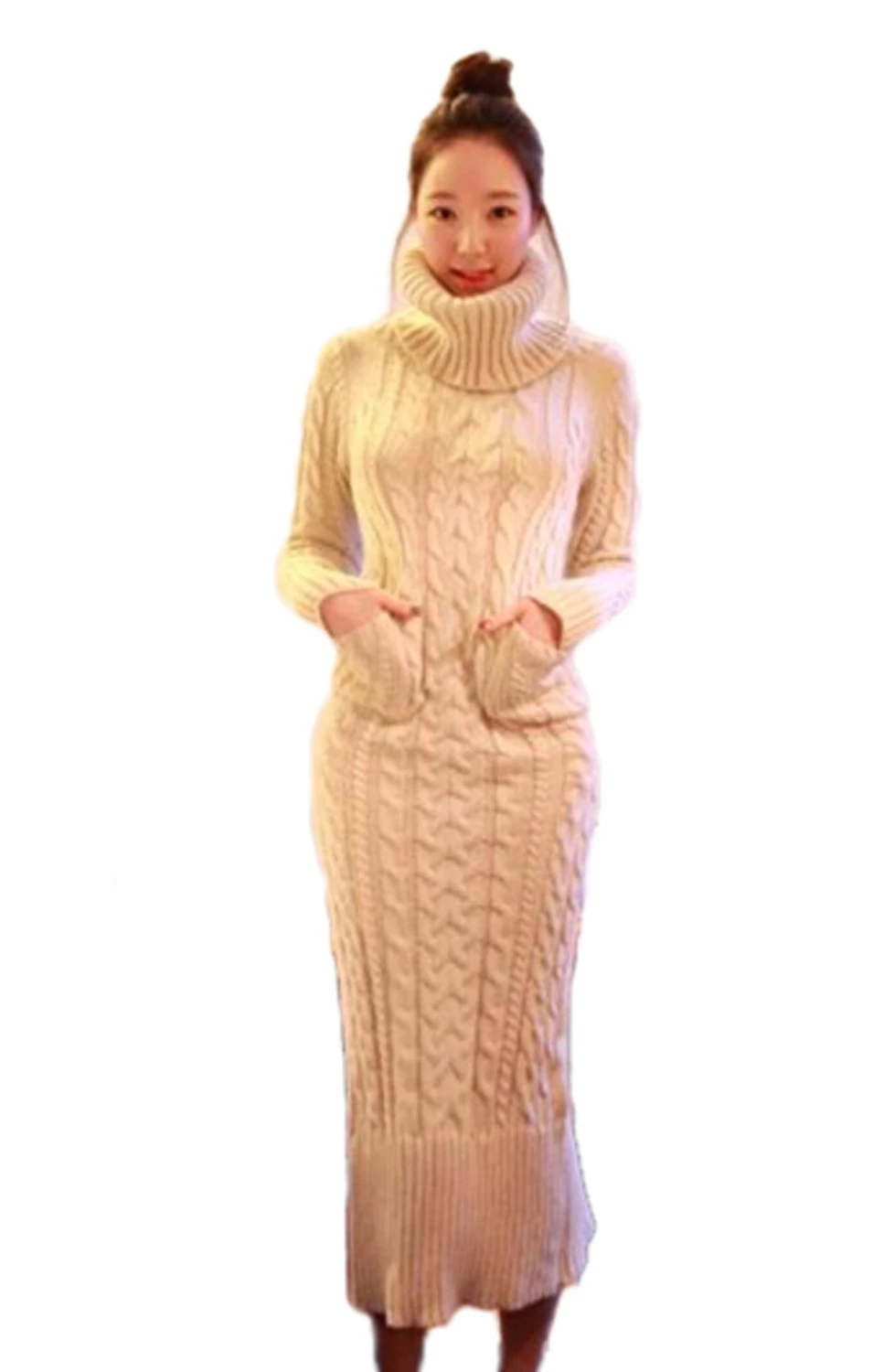 Fashion Women S Warm Knit Long Sweater Dress Beige Turtleneck Tight Sex Cardigan Free Shipping Cardigan Sweat Cardigans Mendress Blog Aliexpress