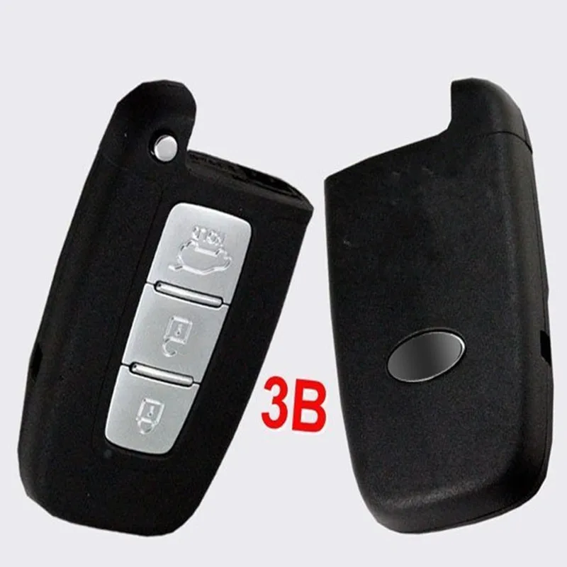 

OEM 3 Buttons Smart Remote Key For Hyundai I30 IX35 Sonata 8 Elantra Veloster with ID46 Chip 433MHZ 3 Different Blade