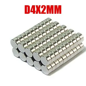 

200pcs D4x2mm disc powerful magnet craft magnet neodymium rare earth neodymium permanent strong magnet n50