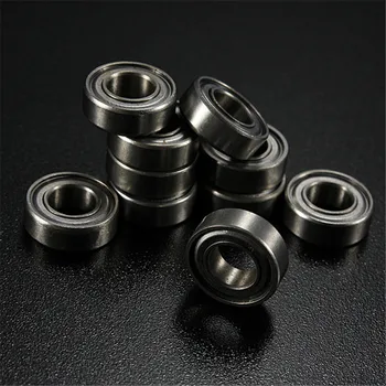 

MTGATHER 10 Pcs MR126zz Ball Bearing Steel Shielded Deep Groove ball bearing Universal Industry Tool 12mm x 6mm x 4mm