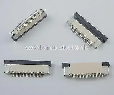 

10Pcs FPC FFC 0.5mm Pitch 22Pin Drawer Type Ribbon Flat Connector Bottom Contact