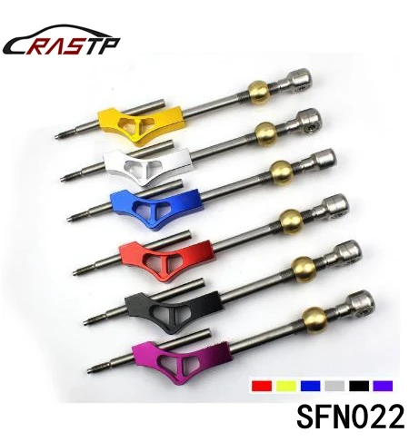 

Second Generation adjustable shift lever Short Shift Knob Extender For Honda Civic Integra CRX B16 B18 B20 D Series SFN022