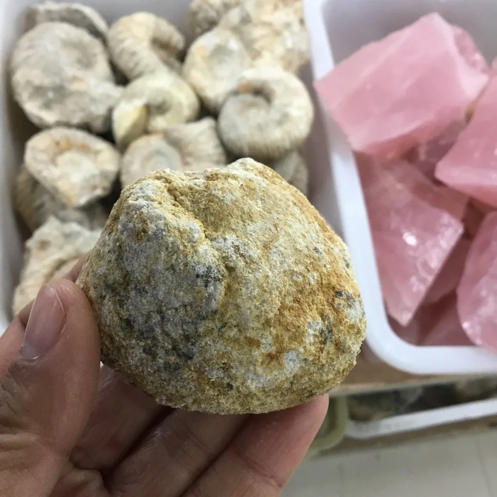 Натуральный Неоткрытый Агат геодезический камень агат кристаллический учебный