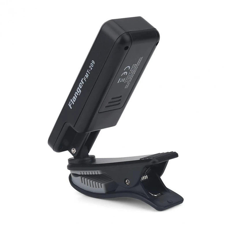 Ceny Flanger cyfrowe z klipsem na elektryczny tuner gitarowy składany obrotowy klips wysokiej czułości Ukulele FMT 209 części do gitary akcesoria