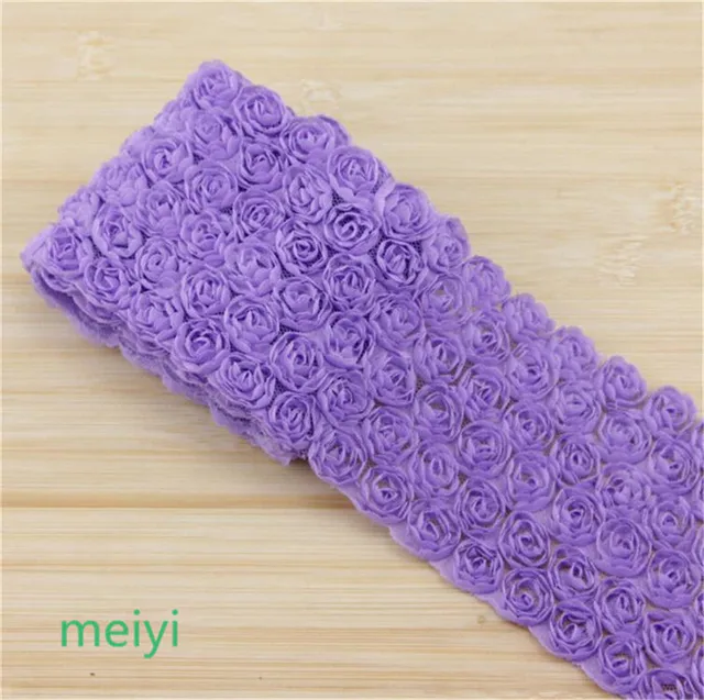 Baby Pink 1 Yard 6 Rows Rose 3D Chiffon Flower Lace Edge Trim Ribbon 9 cm Width Vintage Colourful Edging Trimmings Fabric Embroidered Applique Sewing Craft Wedding Dress DIY BowKnot Embellishment Baby Pink 1 Yard 6 Rows Rose 3D Chiffon Flower Lace Edge Trim Ribbon 9 cm Width Vintage Colourful Edging Trimmings Fabric Embroidered Applique Sewing Craft Wedding Dress DIY BowKnot Embellishment