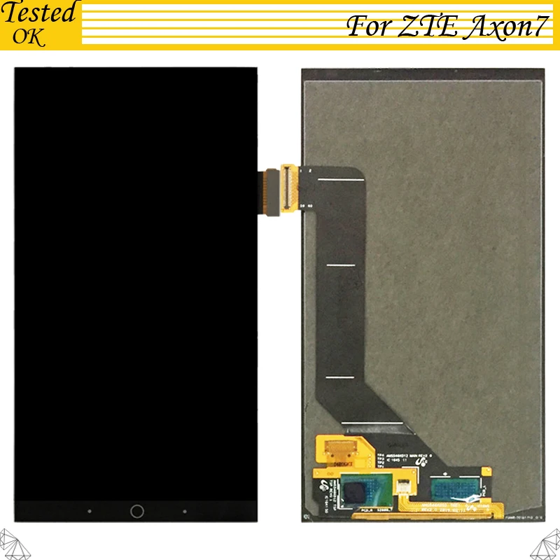 Протестированный OK для zte Axon 7 lcd A2017 A2017U A2017G дисплей сенсорный экран дигитайзер Aseembly Замена Axon7 для Axon 7 A2017 lcd