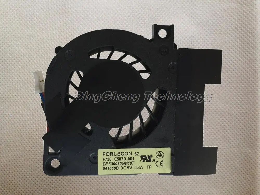 Original and New CPU Cooling fan FOR DELL E4200 DFS300805M10T Laptop Radiators Cooling Fan 100 fully