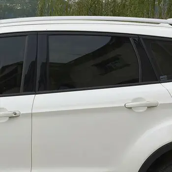 

TINT Sticker +Scraper 20%VLT Black Decal Replace Replacement 100x50cm Home