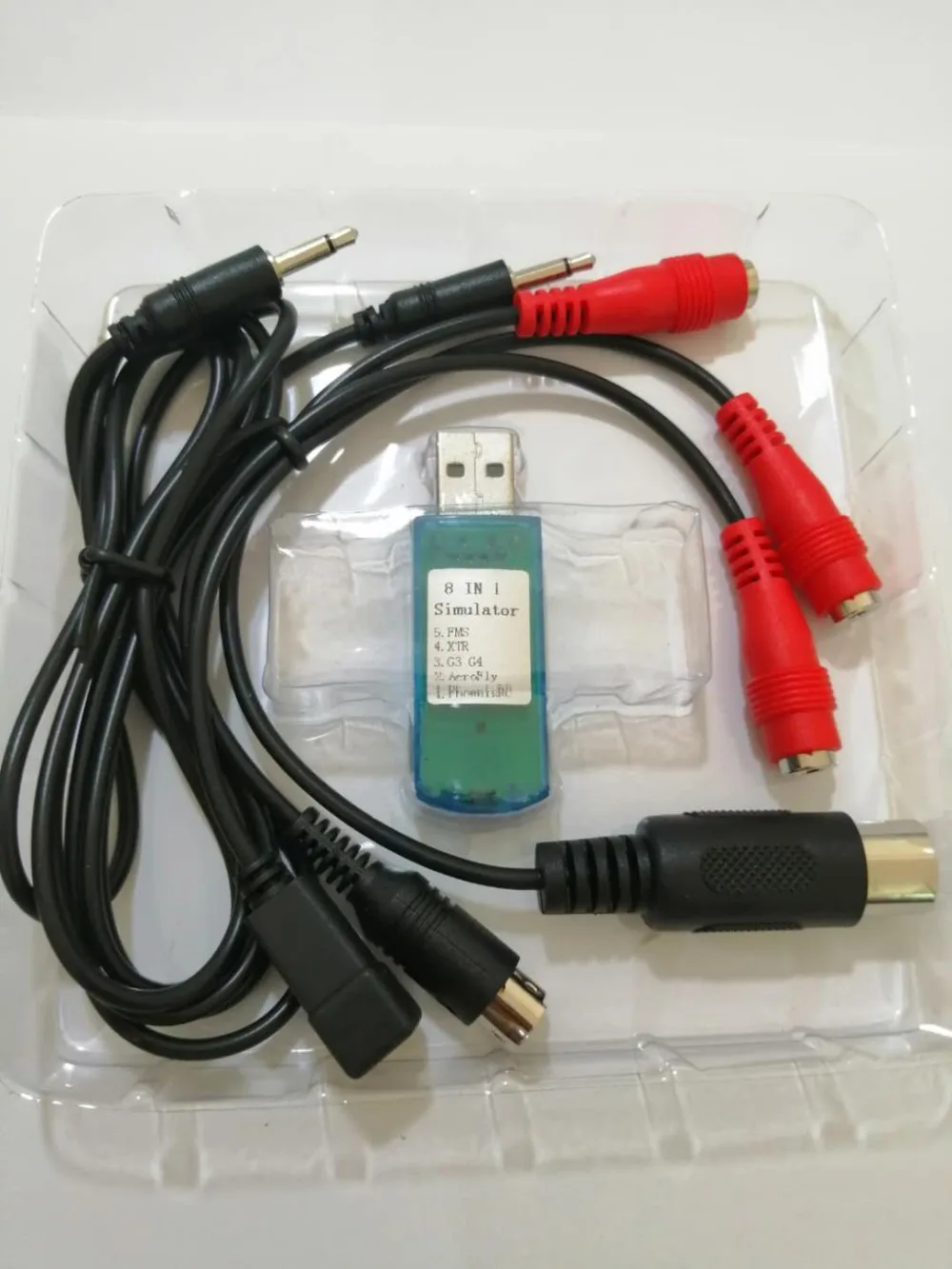 4 шт./лот 8in1 XTR Aerofly1.1 FMS G3 G4 PhoenixRC5 USB кабель для авиасимулятора полета Futaba ESky JR WFLY 8Ch