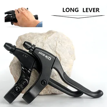 

High Quality Lightweight Aluminum Bicycle Brake Handle Mountain Bike MTB Cycling Brake Levers 4-finger Bike Bicycle BMX HIMALO