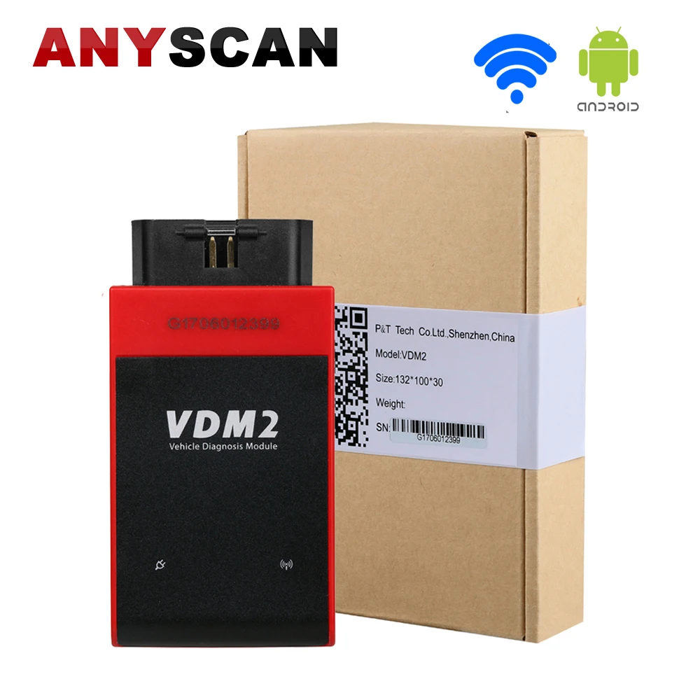 Ucandas VDM II wifi универсальный автомобильный диагностический инструмент 2 V3.9