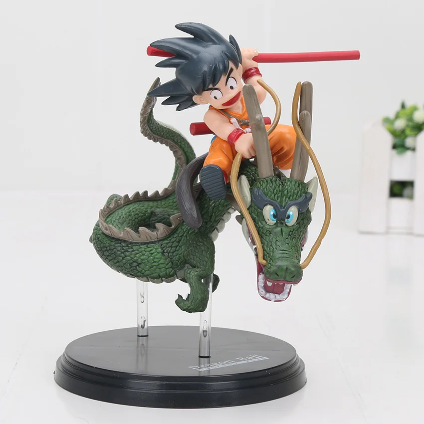 17 см Dragon Ball Z Фантастическое искусство фигурка игрушка Gokou Shenron набор Коллекция