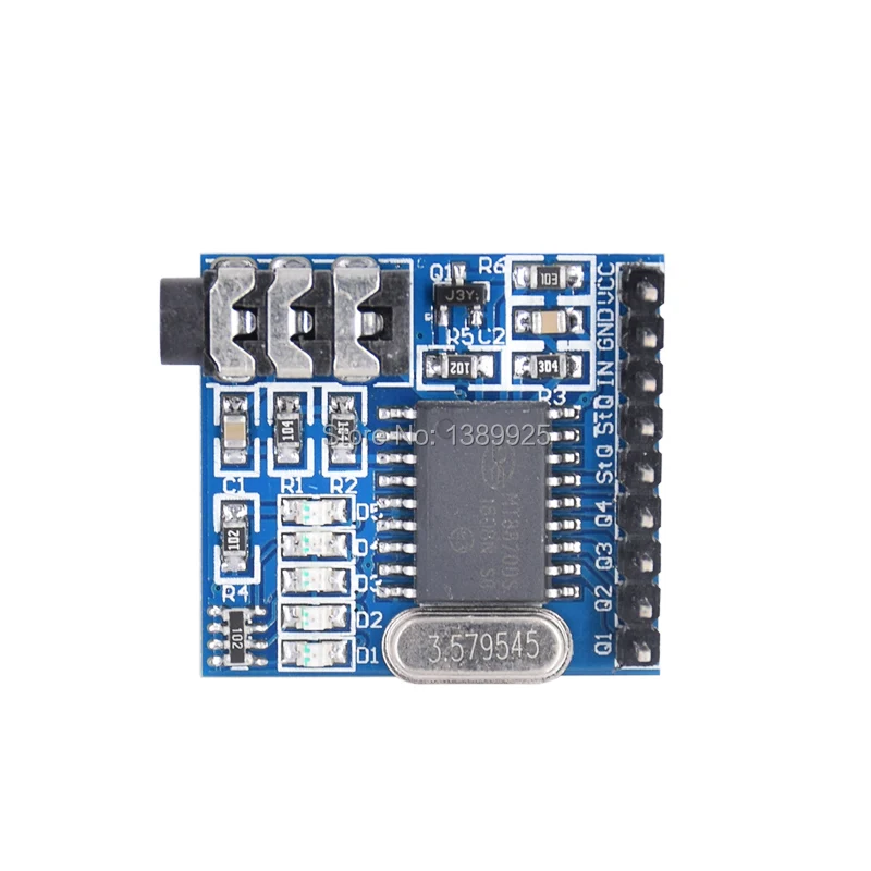 DTMF MT8870 голосовой модуль декодирования Телефон Модуль
