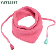 Модная одежда для детей, Детская мода шарф Детские нагрудники для мальчиков девушки отрыжка ткани Треугольники шарф с кисточками прекрасные дети Дети воротники кольцо шейный платок