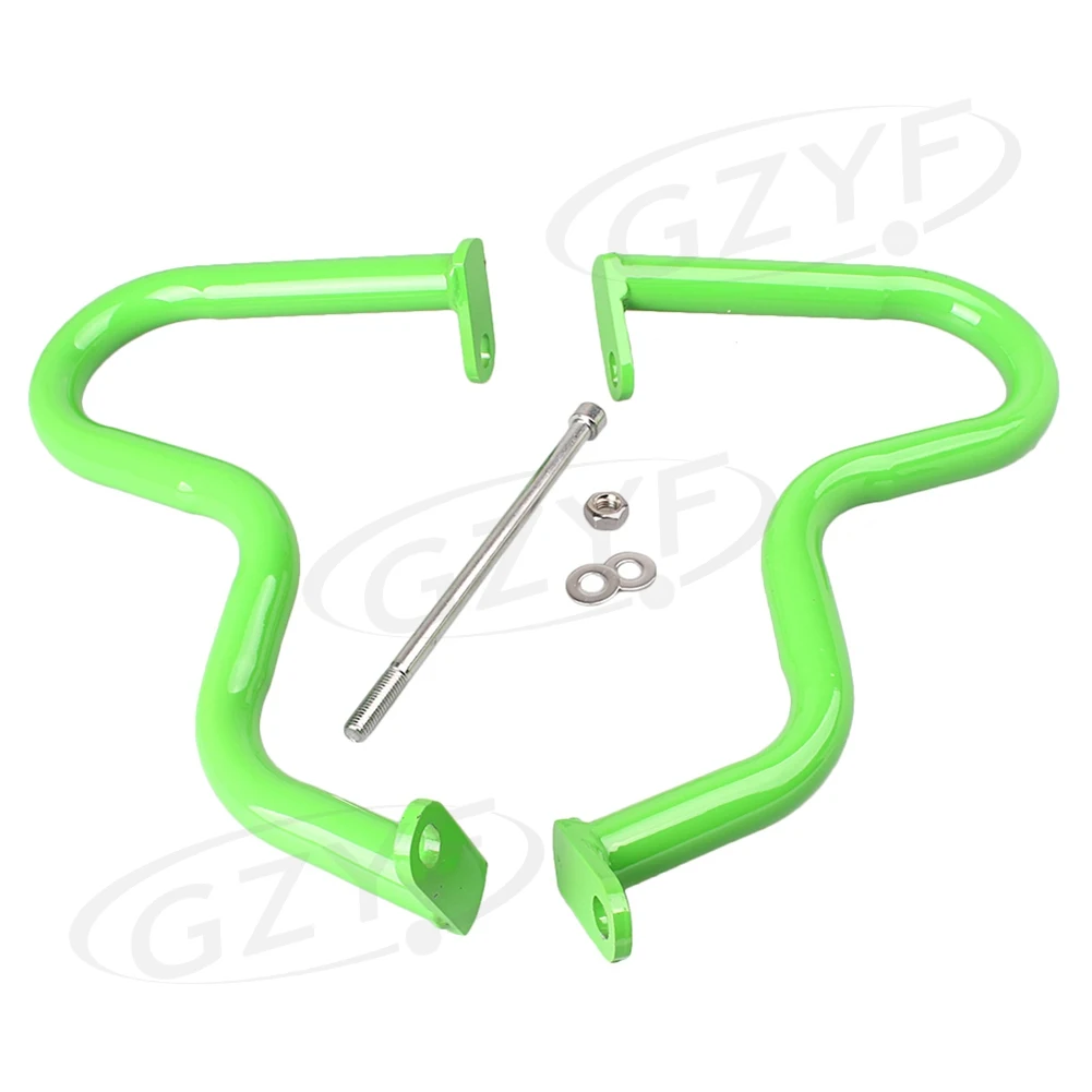 

Motorcycles Engine Guard Highway Crash Bar Protector Guard For KAWASAKI ER6N 2012 2013 2014 2015 Green Color