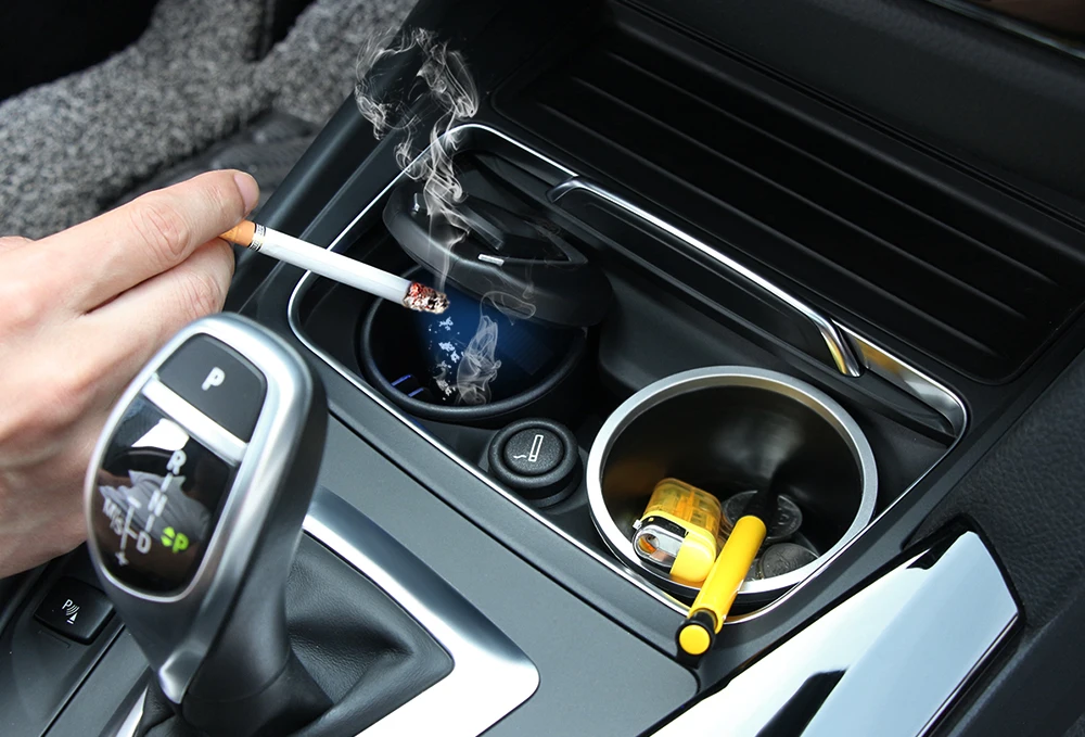 Автомобильная пепельница для мусора для монет стакан для хранения Контейнер пепельница для Volkswagen VW Golf GTI Tiguan Passat B5 B6 B7 CC для Golf, Jetta, Polo