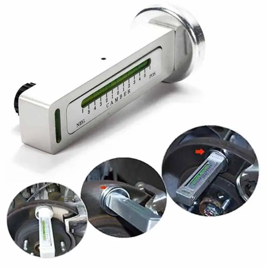 Car-styling AUTO adjustable Magnetic Camber Castor Strut Wheel Alignment Gauge Tool for Universa july28