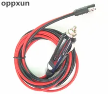 5pcs 3Meter 12V DC Power Cord Cable for Walkie Talkie Cigarette Lighter for Motorola Maxtrac GM300 GM3188 GM950 Mobile Radio