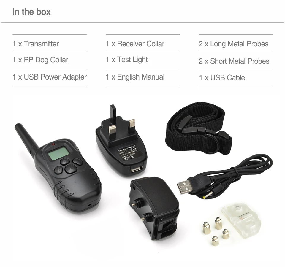 7th Dog Electric Collar PET998DR