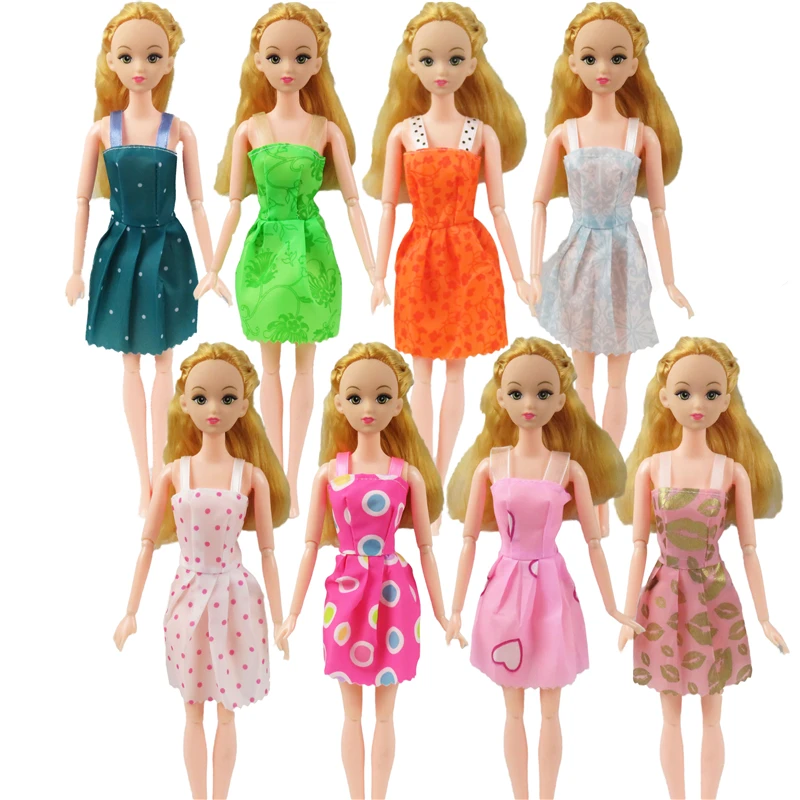 BARWA 10 Pcs Dresses with 17 Accessories Handmade Doll Clothes and Accessories Wedding Gowns Party Dresses for Barbie Dolls BARWA 10 Pcs Dresses with 17 Accessories Handmade Doll Clothes and Accessories Wedding Gowns Party Dresses for Barbie Dolls