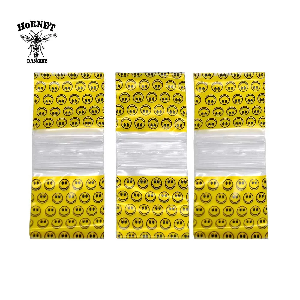 HORNET 100pcs / Lot Plastic 46x44MM Resealable Cellophane Small Bag Packing Storage Seal Bags Jewelry Ziplock Zip Lock Poly Bag