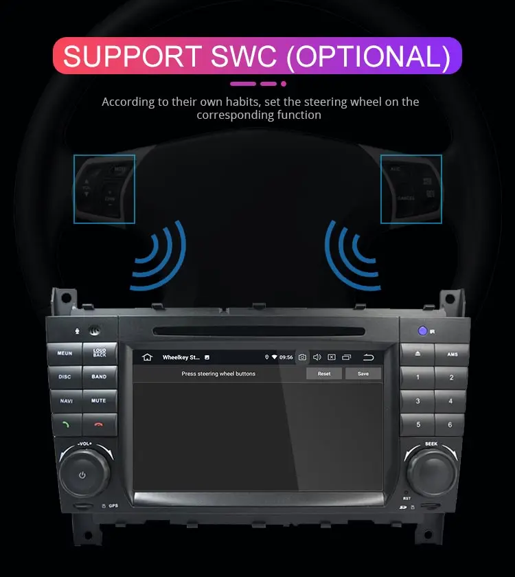 Flash Deal Besina 2 Din Android 9.0 Car DVD Player For Mercedes Benz Sprinter/W203/A180/Viano/Vito/A-class GPS Wifi Multimedia Car Radio 13 Flash Deal Besina 2 Din Android 9.0 Car DVD Player For Mercedes Benz Sprinter/W203/A180/Viano/Vito/A-class GPS Wifi Multimedia Car Radio 13