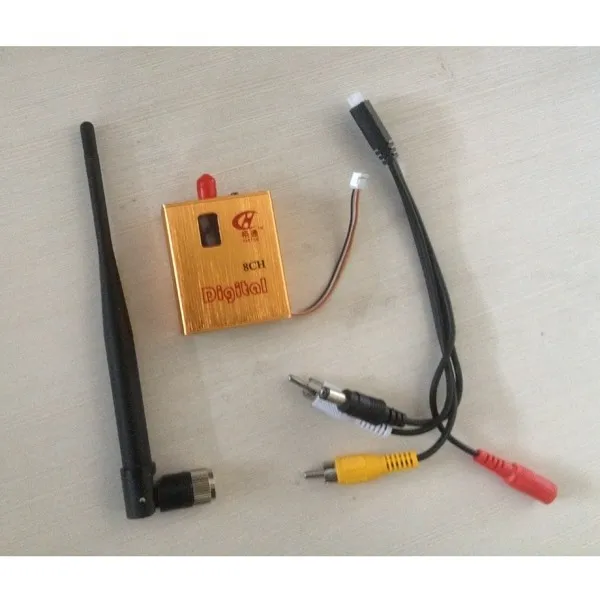 PARTOM 1.2G 8CH 800MW Wireless Camera Video AV Audio Transmitter TX for FPV OSD