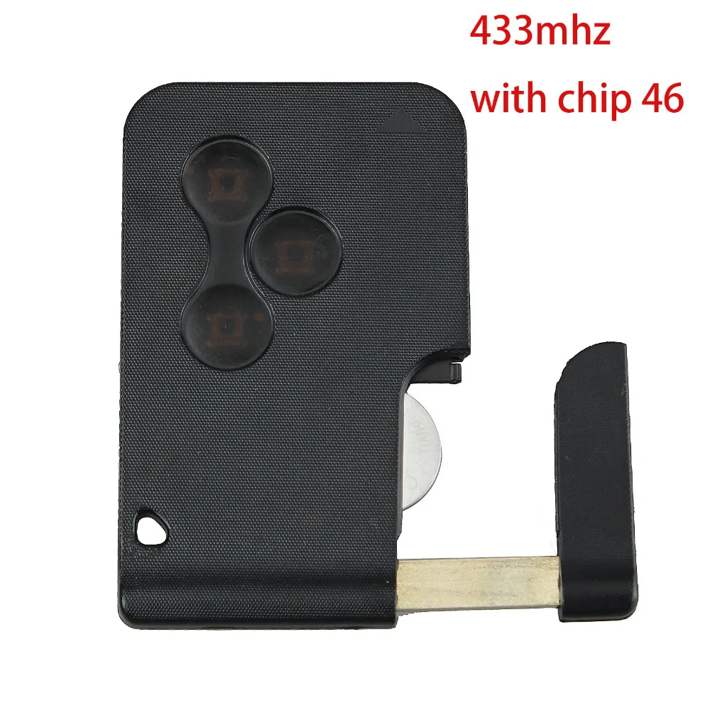 

Remote Key Board 433MHz PCF7947 for Renault Megane Scenic 2005- 2008 Smart Card with chip