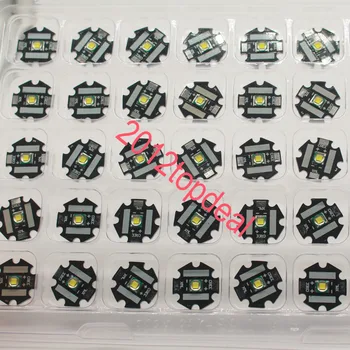 

10W Cree Single-Die XM-L LED T6 White 1040Lm@3000mA led +16mm 20mm pcb F DIY