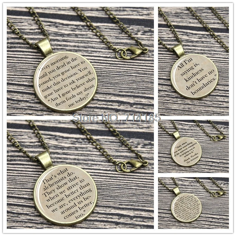 La Citation D Aide Collier Porte Cles Aibileen Clark Paulo Coelho