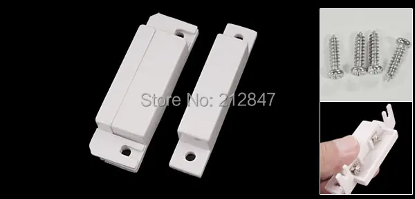 Normal Close Magnetic Sensor Home Door Window Entry Warning Alarm Switch (1)