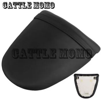 

Black Motorcycle Leather Rear Pillion Passenger Seat For Kawasaki Z1000 2003-2006 ZX6R 636 2003 2004 Motorbike Seat Cushion