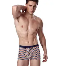 Высококачественные мужские однотонные удобные трусы-боксеры мужское Мужское нижнее белье больших размеров