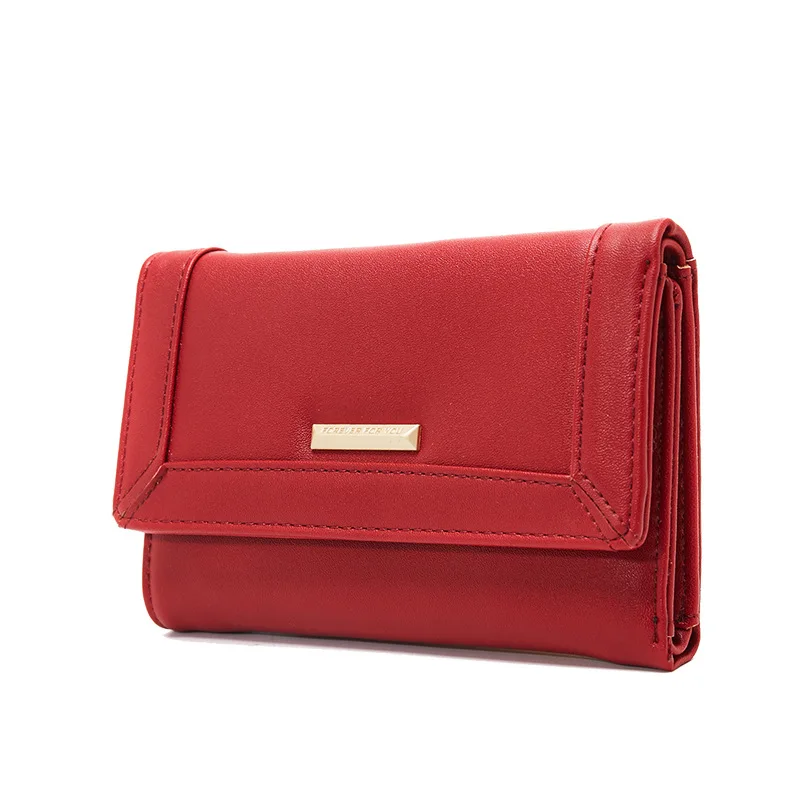 

New Fashion Women Wallets Short Style Multi-functional wallet Purse Fresh PU leather Female Clutch Card Holder