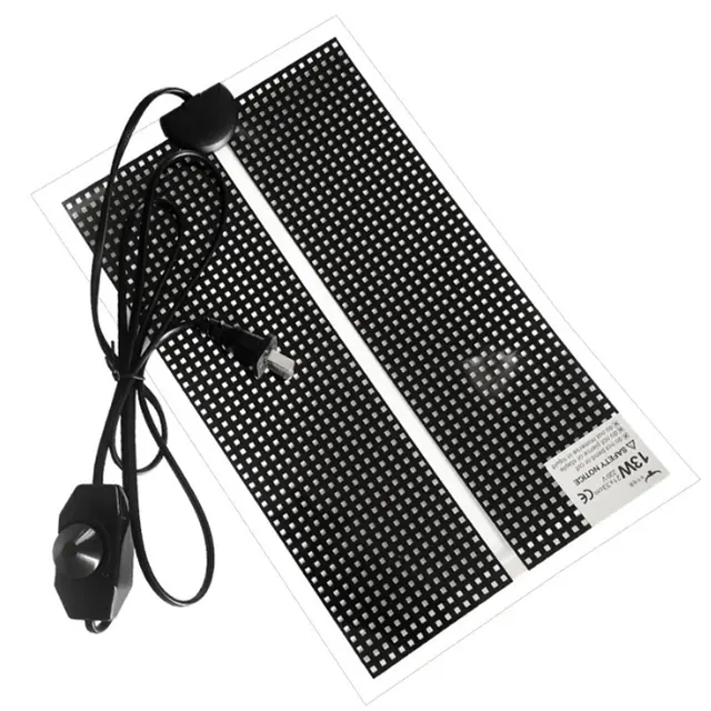 Reptile Terrarium Heat Mat Climbing Pet Heating Warm Pad Adjustable