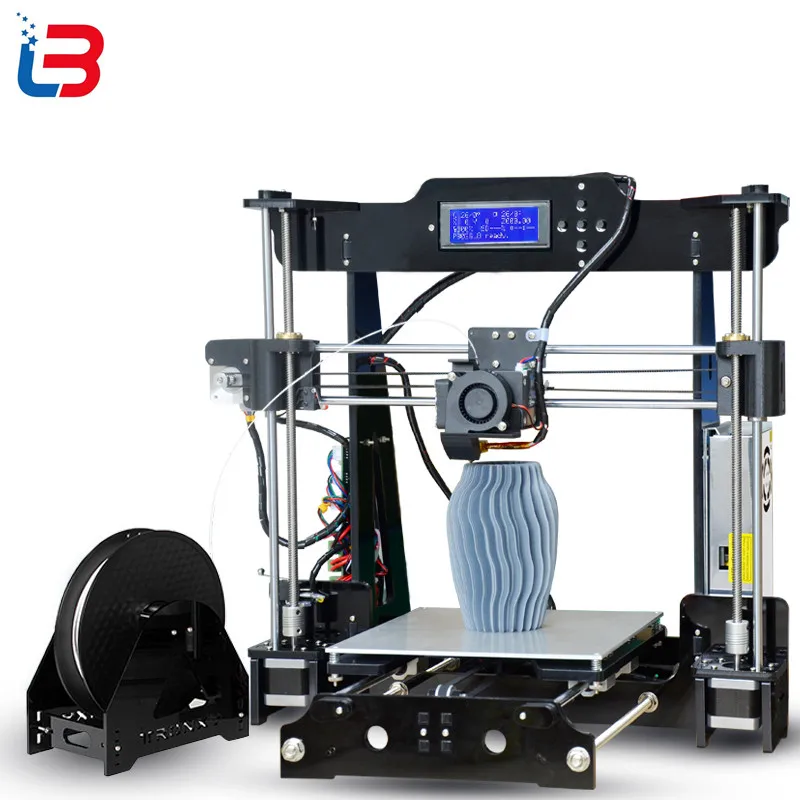 Tronxy P802M автоматический уровень 3D принтеры DIY полные комплекты прямой экструдер MK3