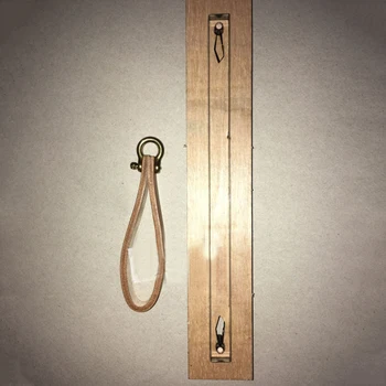 

DIY leather craft simple slim key ring decoration handle 12mm width 80/110mm length die cutting hand punch tool knife mould