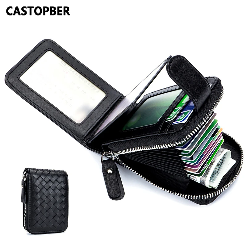 Multifunctional Women Wallet Card Holders Men Business Credit ID Card