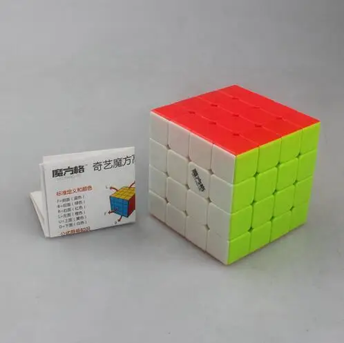 Qiyi MoFangGe Ветер Облако 4x4x4 Stickerless Скорость Magic Cube Головоломки Логические Развивающие Игрушки для Детей дети