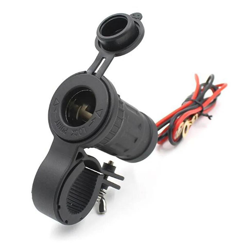 

12V24V Car Charger Motorcycle faucet High-power Cigarette Lighter Socket GPS Power Source Waterproof Seat